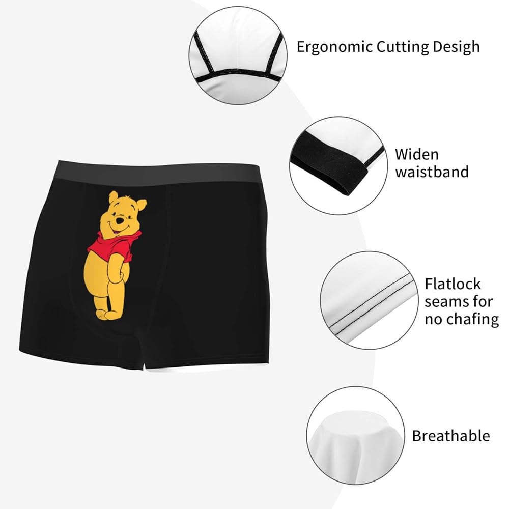 Amazon | くまのプーさん ボクサーパンツ メンズ パンツ