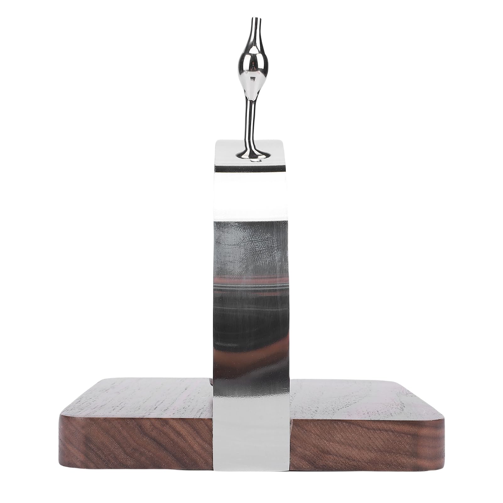 Servilletero de papel de cóctel para mesa, dispensador de servilletas comercial para el hogar, servilletero de madera de acero inoxidable con brazo pesado para cocina,