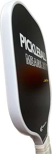 Miniatura 9 de Palas de pickleball aprobadas por Pickleball de Estados Unidos, juego de 2 paletas de pickleball de fibra de carbono con 4 bolas de pickleball para