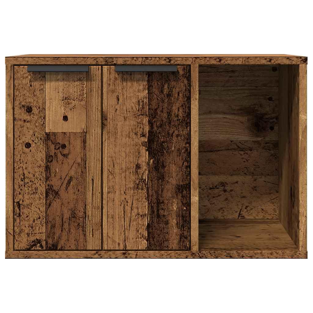 Katzenstreu Möbel Altes Holz Technisches Holz Katzentoilette Katzentoilette Couchtisch für Wohnzimmer Schlafzimmer Balkon