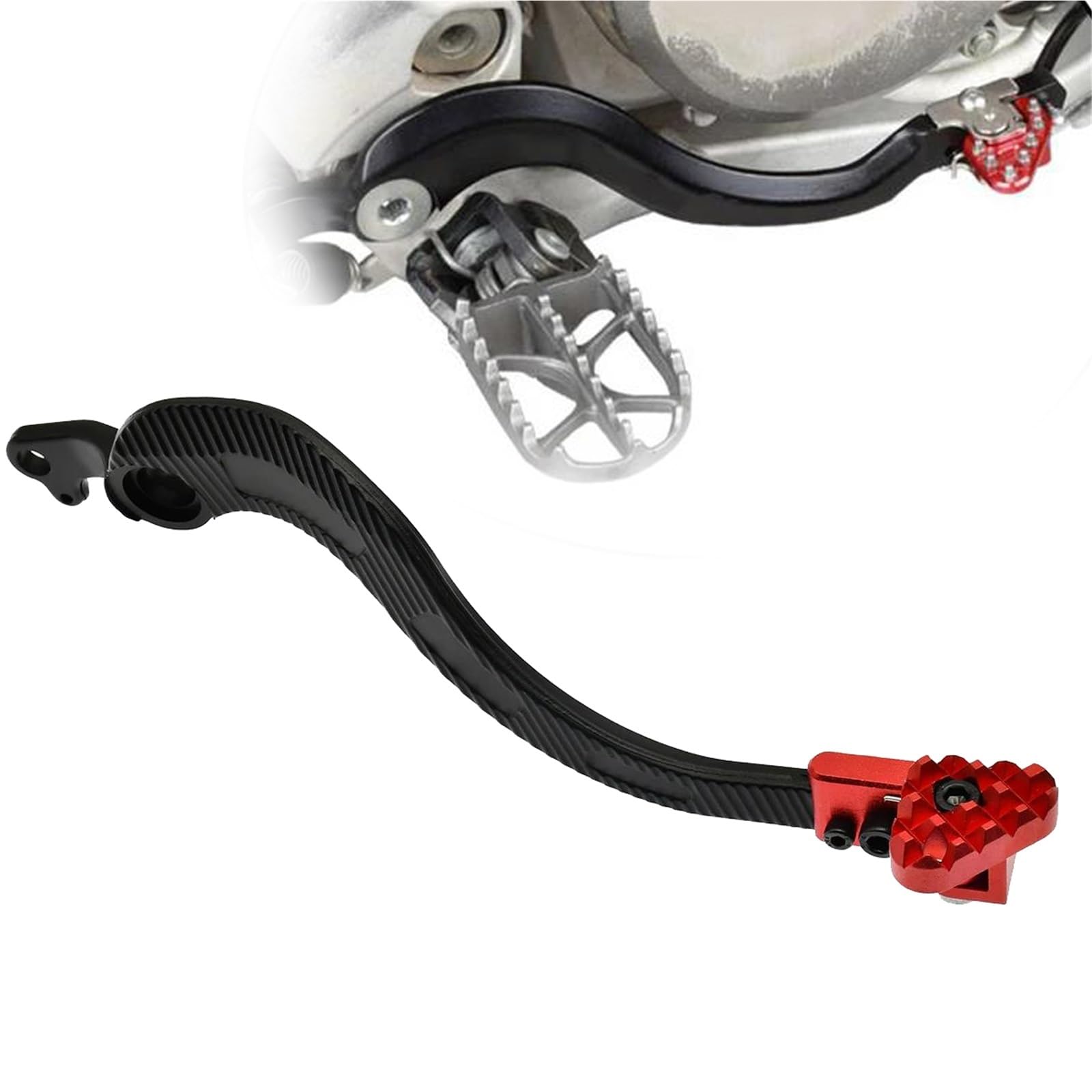 YDYBDA Motorcycle Foot On Rear Brake Lever for CRF250X CRF450X CRF250 CRF450 250 450 250X 450X 2005-2013 2014 2015 2016 2017