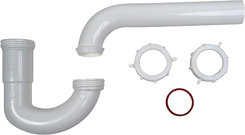 Miniatura 8 de Plumb Pak 200WK P - Trampa de 1-1/4 pulgadas por 1-1/4 pulgadas, color blanco (paquete de 2)