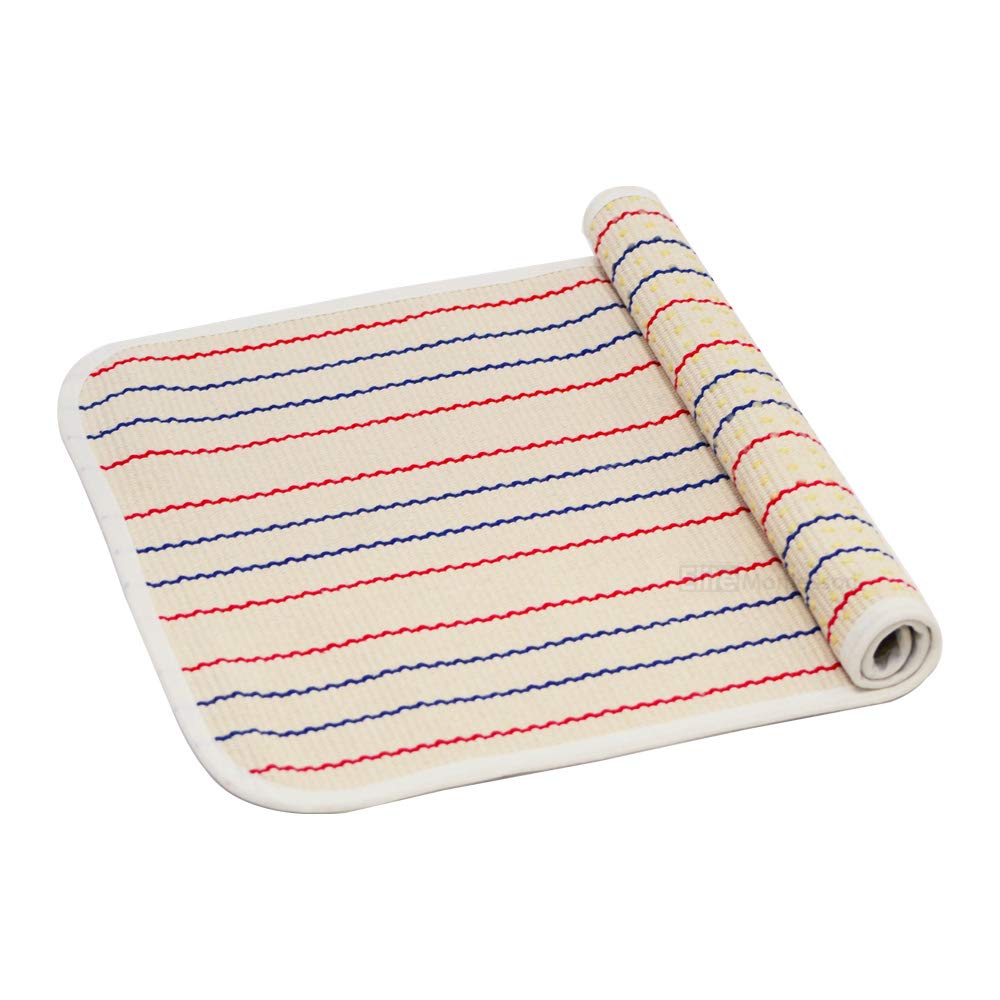 Elite Montessori Materials Accessories Edged Rug with Lines Lower and Capital Case Small Movable Alphabets Three Rows Working Rug