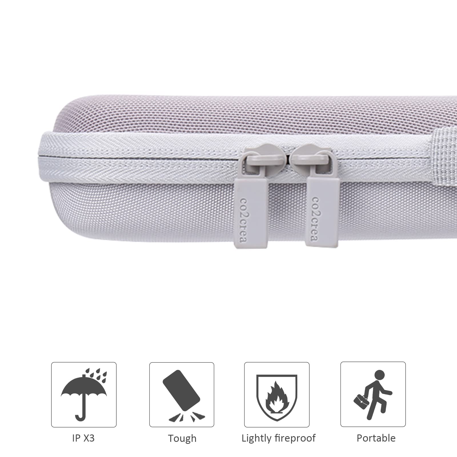 Funda rígida de repuesto para teclado inalámbrico Logitech Signature K650 Comfort de tamaño completo (funda blanca apagada) 5