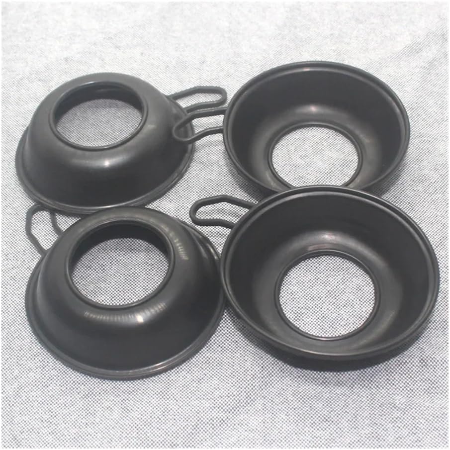 4pcs Fit For HONDA CBR250 MC22 CB400 Carburetor Plunger Vacuum Diaphragm X4