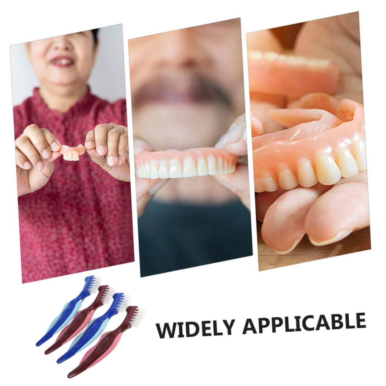 Beavorty Set Di 5 Spazzolini Portatili Piccoli Spazzolini Da Denti Per La Pulizia Da Viaggio Materiale in Nylon Pp 2 Pezzi * 5