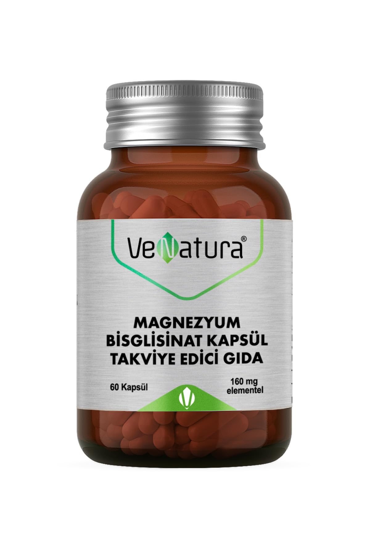 VeNatura Magnezyum Bisglisinat Takviye Edici Gıda 60 Kapsül P10638