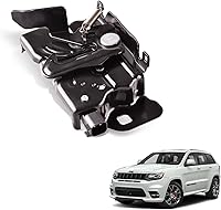 Vista 7 de Ensamblaje de pestillo de capó compatible para Jeep Grand Cherokee 2011-2020 Dodge Durango 2011-2014 Dodge Challenger 2014, Reemplaza 820-100