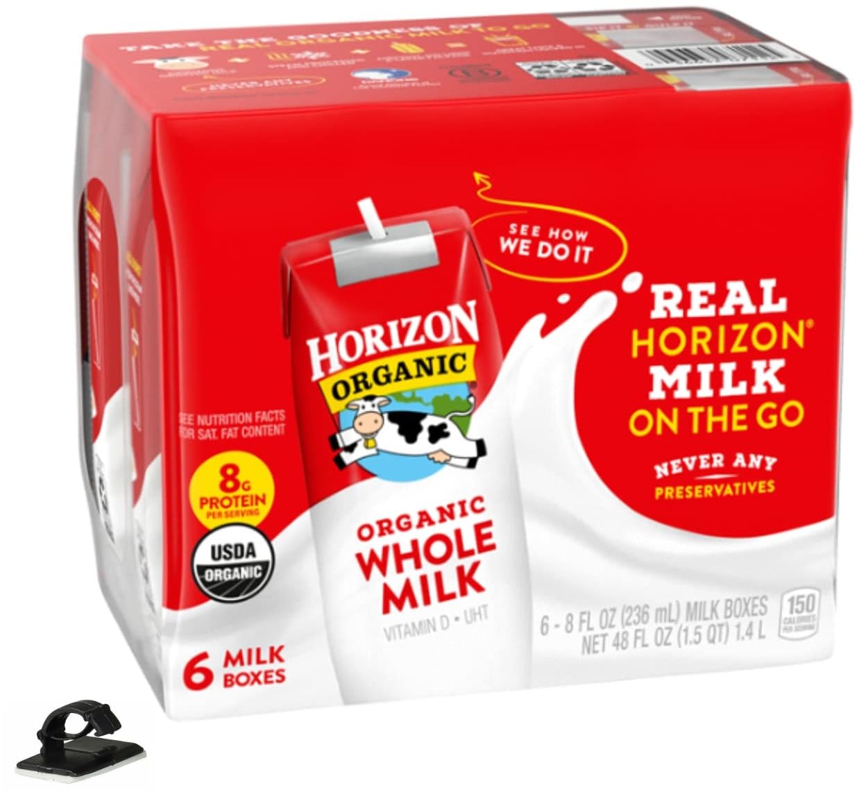 Buy ZIMRIT ShelfStable Whole Milk boxes, Horizon Whole Milk Single