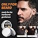 SADOER, Moisturizing Soft, Beard Care Balm, Nourish & Shape, Clear, 20 g