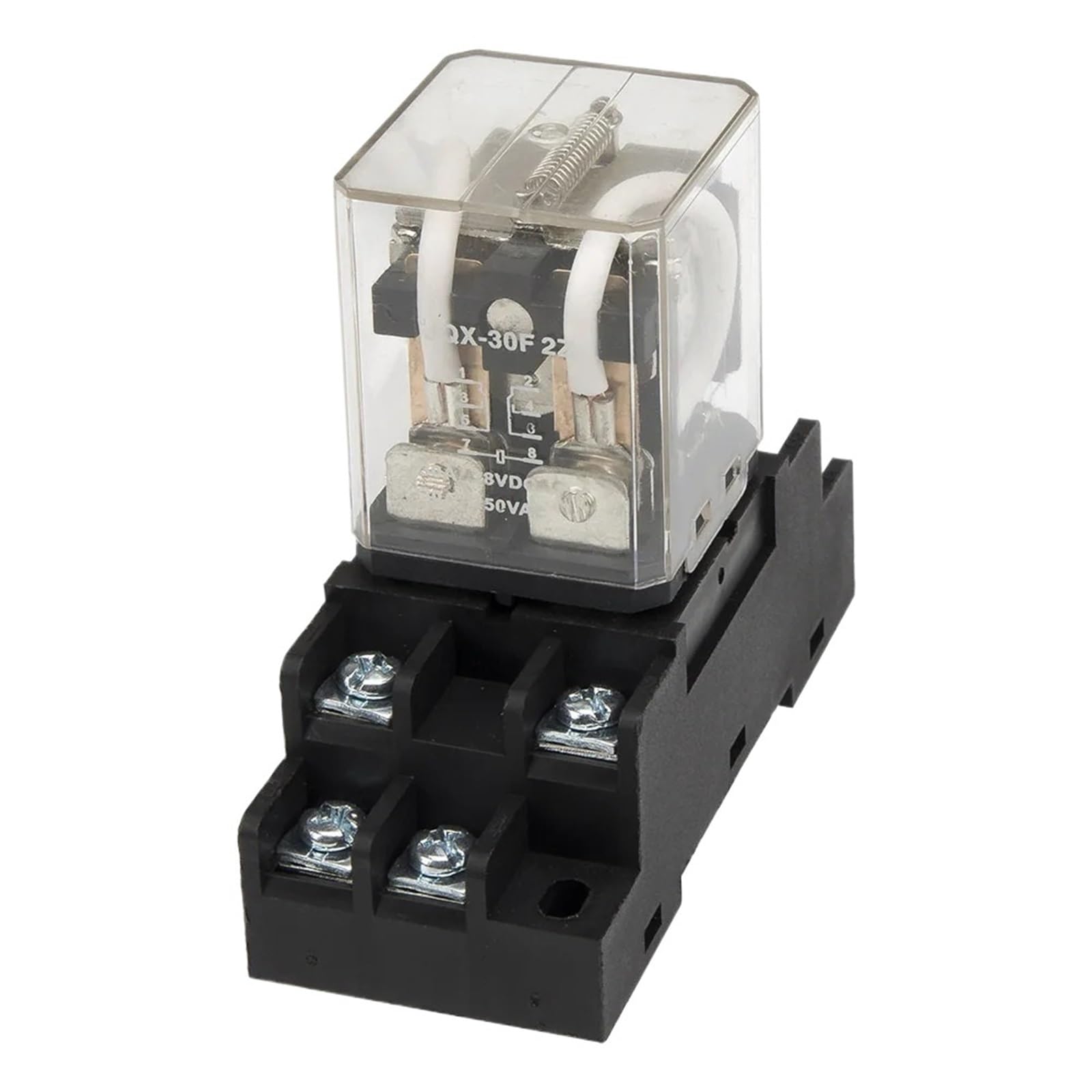 Relais électromagnétique JQX-30F 30A pour stopper les surchauffes