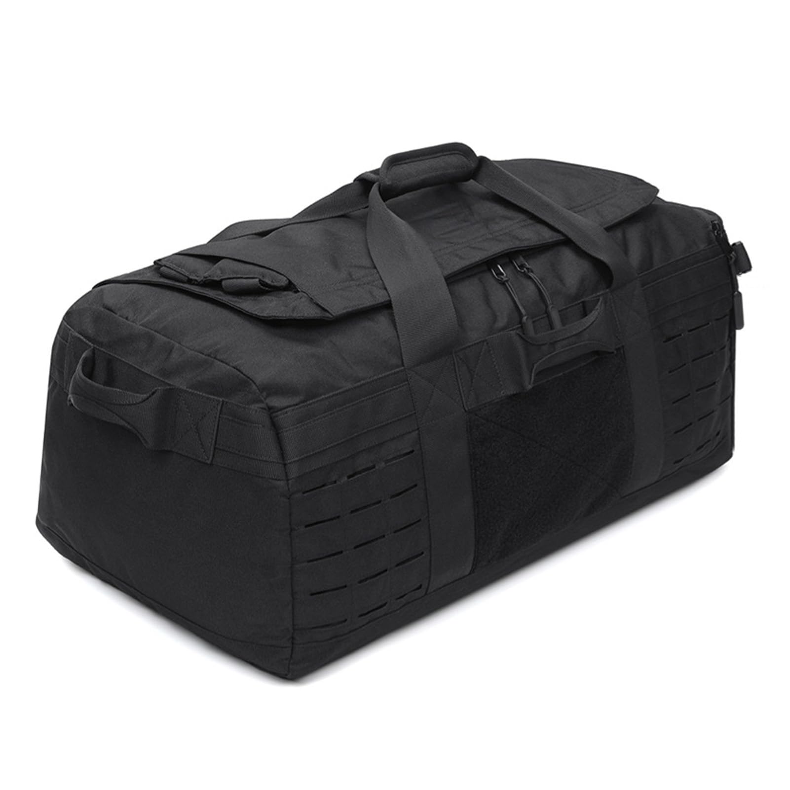 Drfeify Borsone da Viaggio, Zaino da Palestra Multifunzionale in Nylon da 50 Litri con Tracolla, Ideale per il Campeggio e l'escursionismo (57 * 33 * 22)