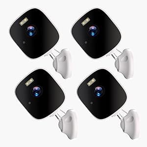 4PCs WiFi Security Camera for Home, 2K HD Indoor Security Camera, Window Camera with Playback, AI Motion Detection, Color Night Vision, 2-Way Audio, Cloud&SD, Compatible with Alexa&G-oogle Assistant asin的图片
