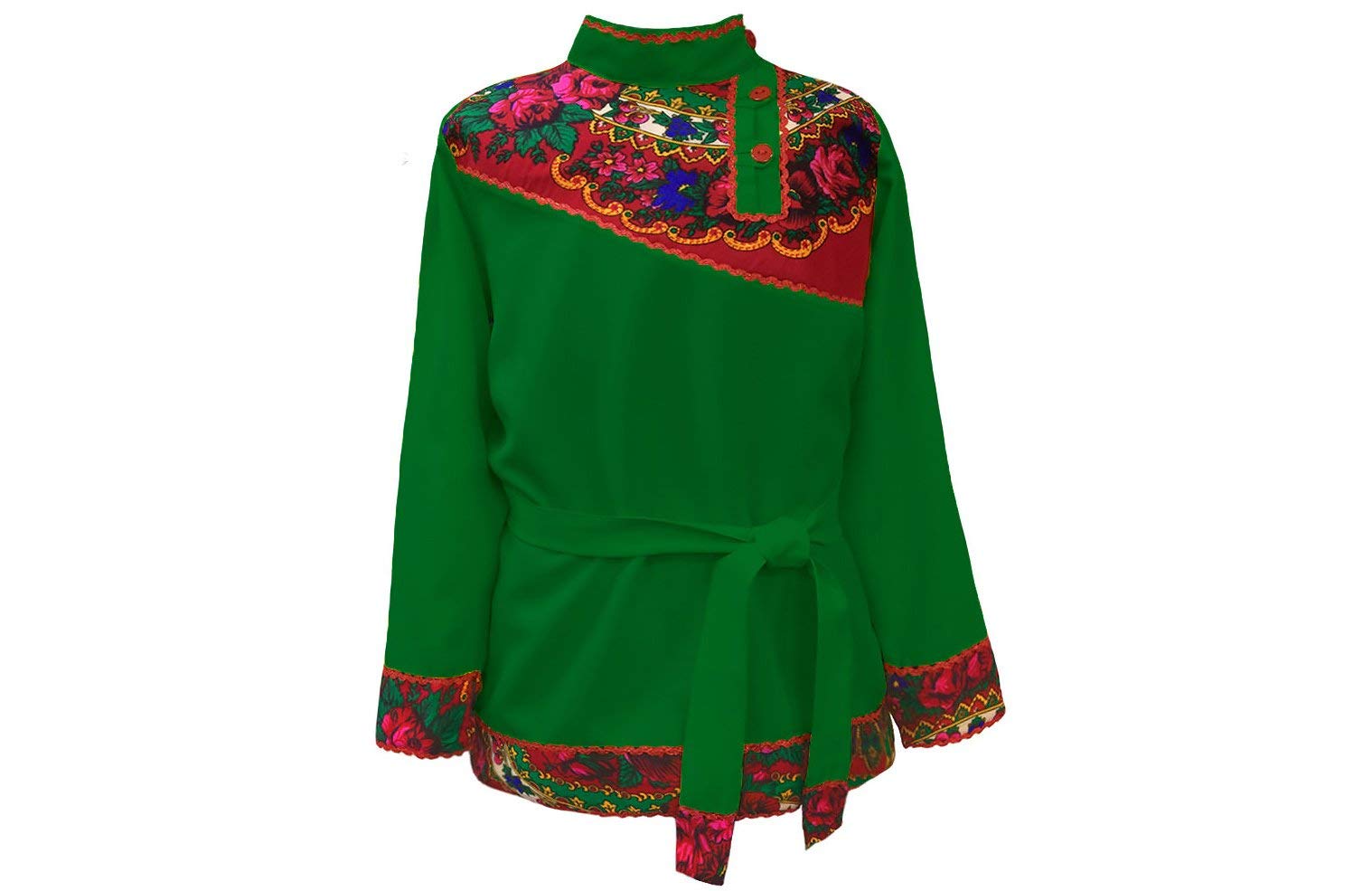 Russian shirt men kosovorotka Slavic traditional wear folk shirt dance character costume