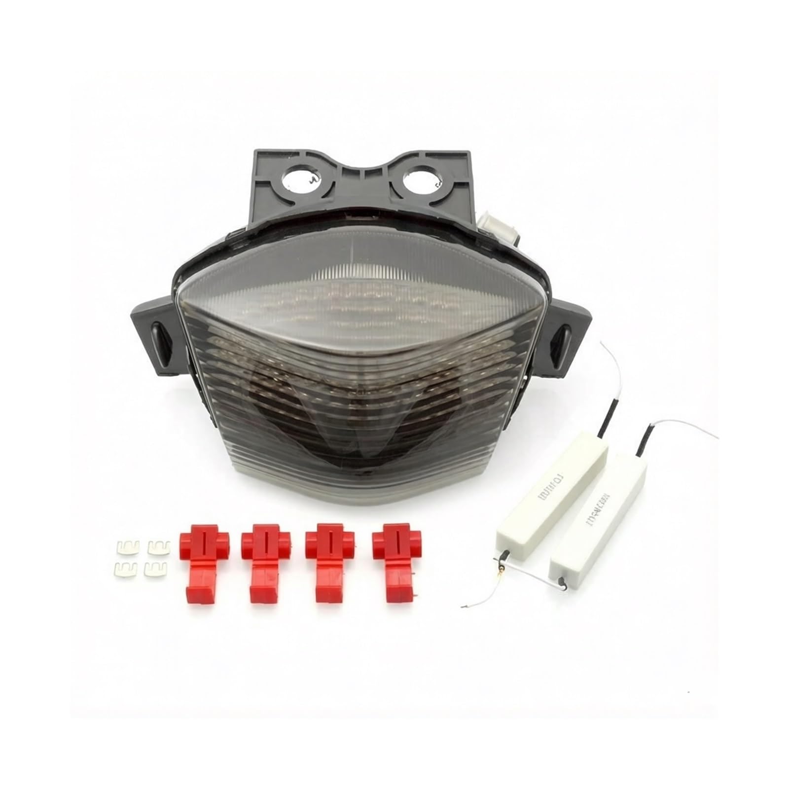 Luz Trasera LED Integrada Con Intermitentes Lámpara Para KAWASAKI Para Ninja 650R EX650 ER6N ER6F ER 6N 6F 2006 2007 2008(Ahumado)