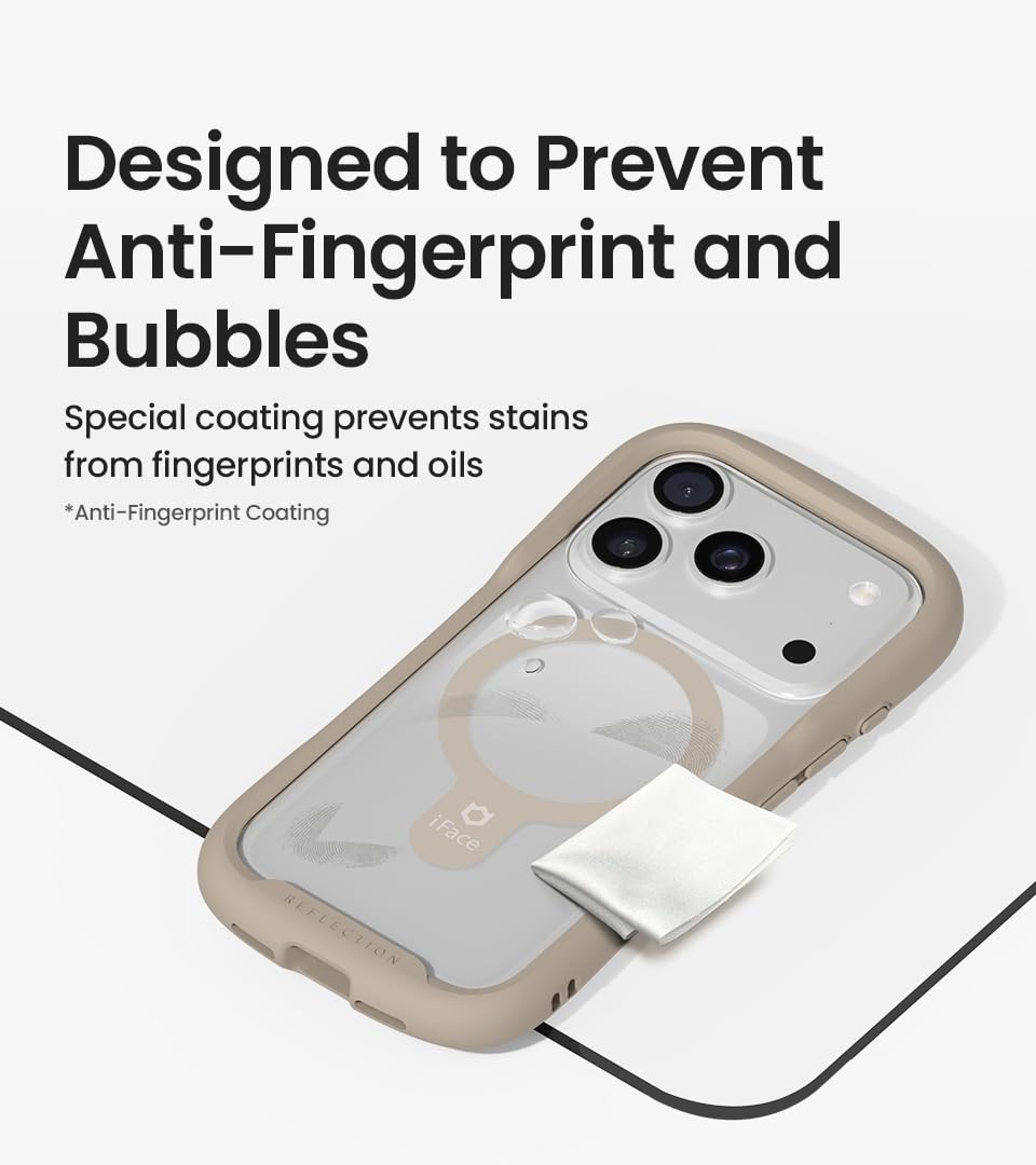 iFace Compatible with iPhone 17 Pro Max Case [ Reflection MagSynq