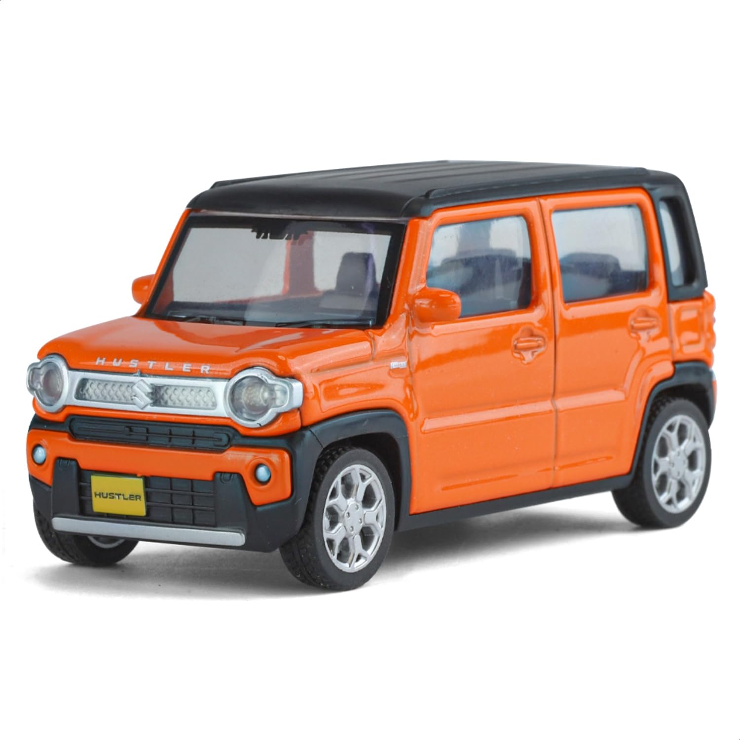 【 全国送料無料 】フルコンプ9台 ディーラー特注 ハスラー ミニカー ケース付 Amazon | Heimanba 1/32 スズキハスラー 2020 ／ ミニカー ダイ