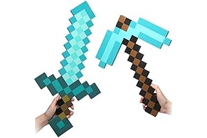 Minecraft Foam Sword & Pickaxe