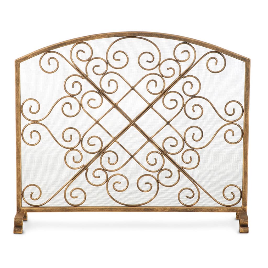 Salvachispas Chimenea Screen Screen Creative Hierro Chimenea Screen Pantalla Guardrail Chimenea Puerta Pantalla Pantalla Chimenea Funda Tallition Franja de Horno