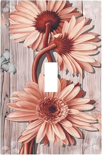 Miniatura 141 de Deep Blue Sea Turtles 1 Gang Outlet Covers Duplex Receptáculo Placa de pared Decorativa Eléctrica Placa Delantera Interruptores de Luz para Cocina