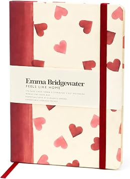 Emma Bridgewater Hearts Notebook