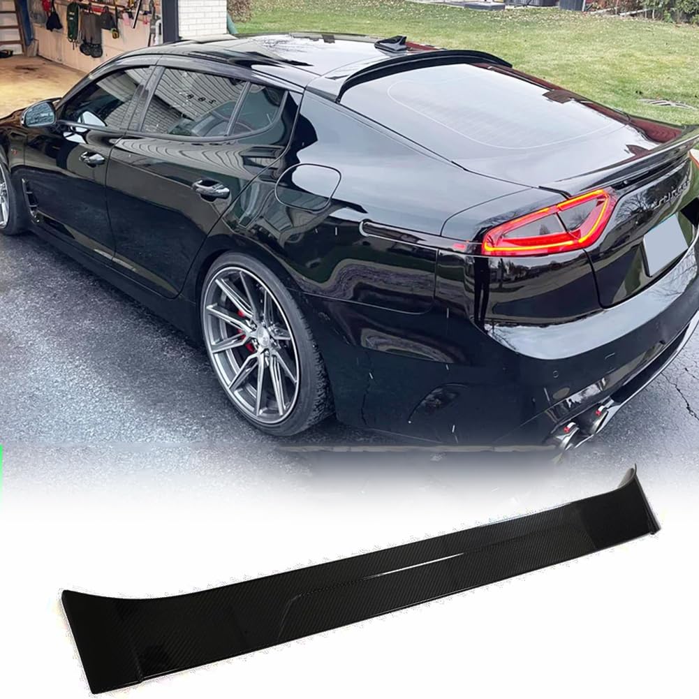 SpoilerKing #284RC Rear Window Lip Spoiler For Kia Stinger 2018-2023 - Unpainted