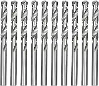 Kit de 10 Brocas para Aço, Metal e Inox, 3mm x 6cm, Aço Carbono Rápido
