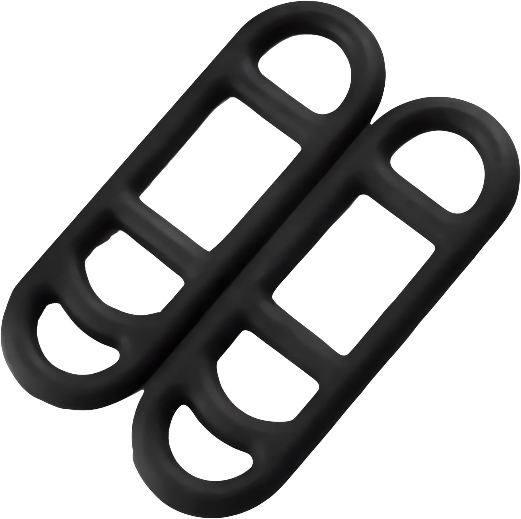 NP NIGHT PROVISION Universal Bike Light Mount Adjustable Slotted Rubber Bike Mounting Straps (2 Pack)