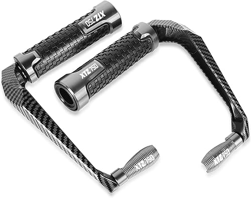 Miniatura 1 de LYMOH Motorcycle Non Slip Handlebar Grips Motorcycle Handle Grip Guard for Yamaha XTZ 750 XTZ750SUPER 1989-1996 Throttle Rubber Handle Grips Color