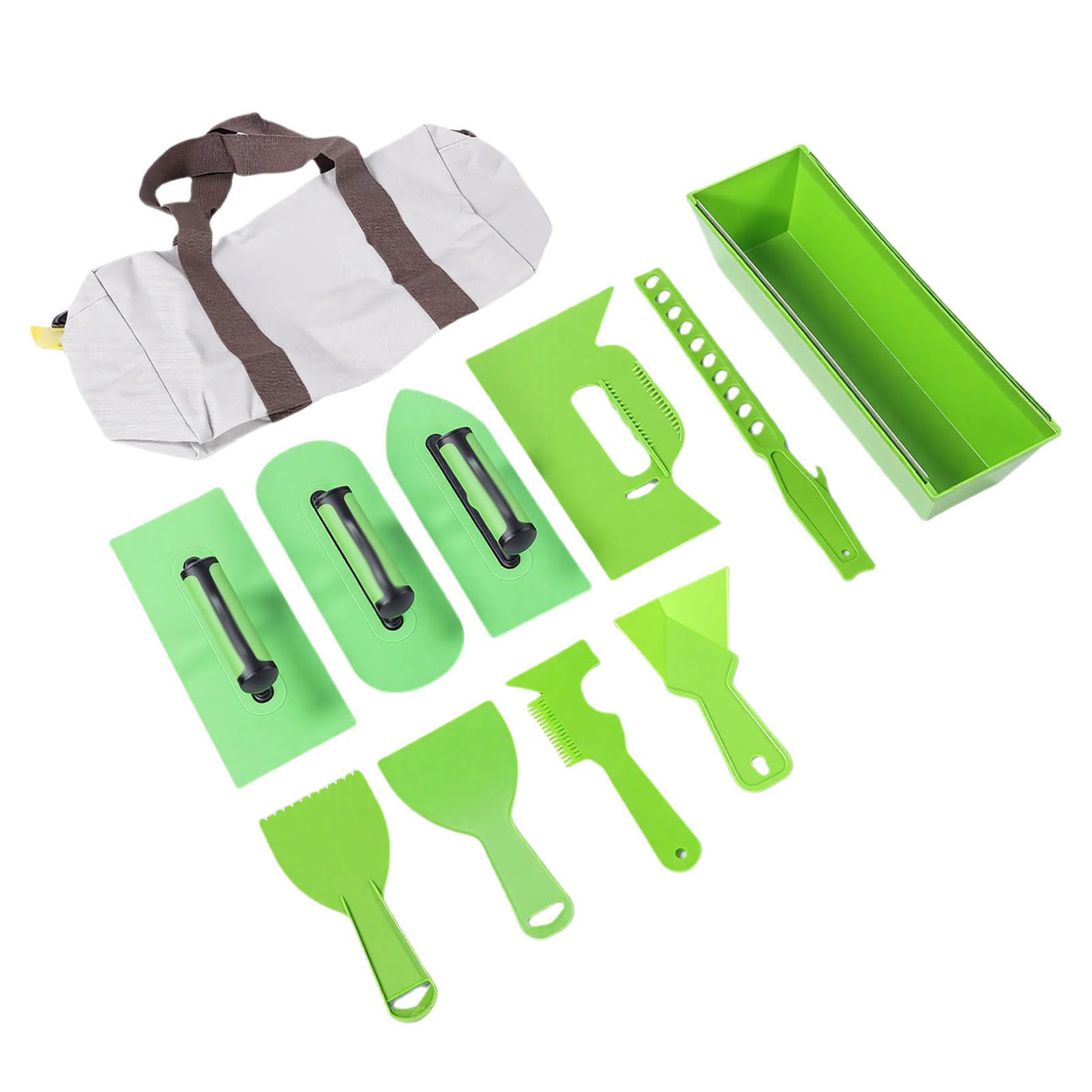 Eujgoov Zestaw łopatek Plastikowych, Lekkiego Ergonomicznego Zestawu z