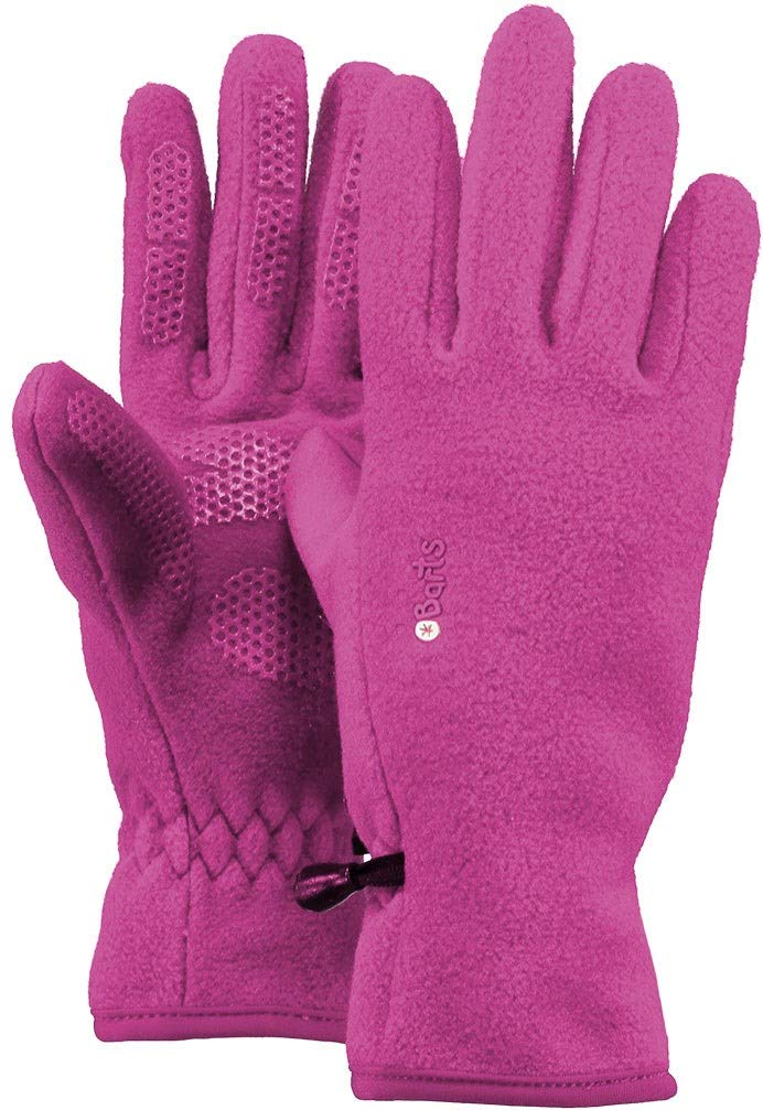Barts Fleece Glove Kids Gloves,Child,Pink (FUCHSIA 0012), 3 (manufacturer size:3)