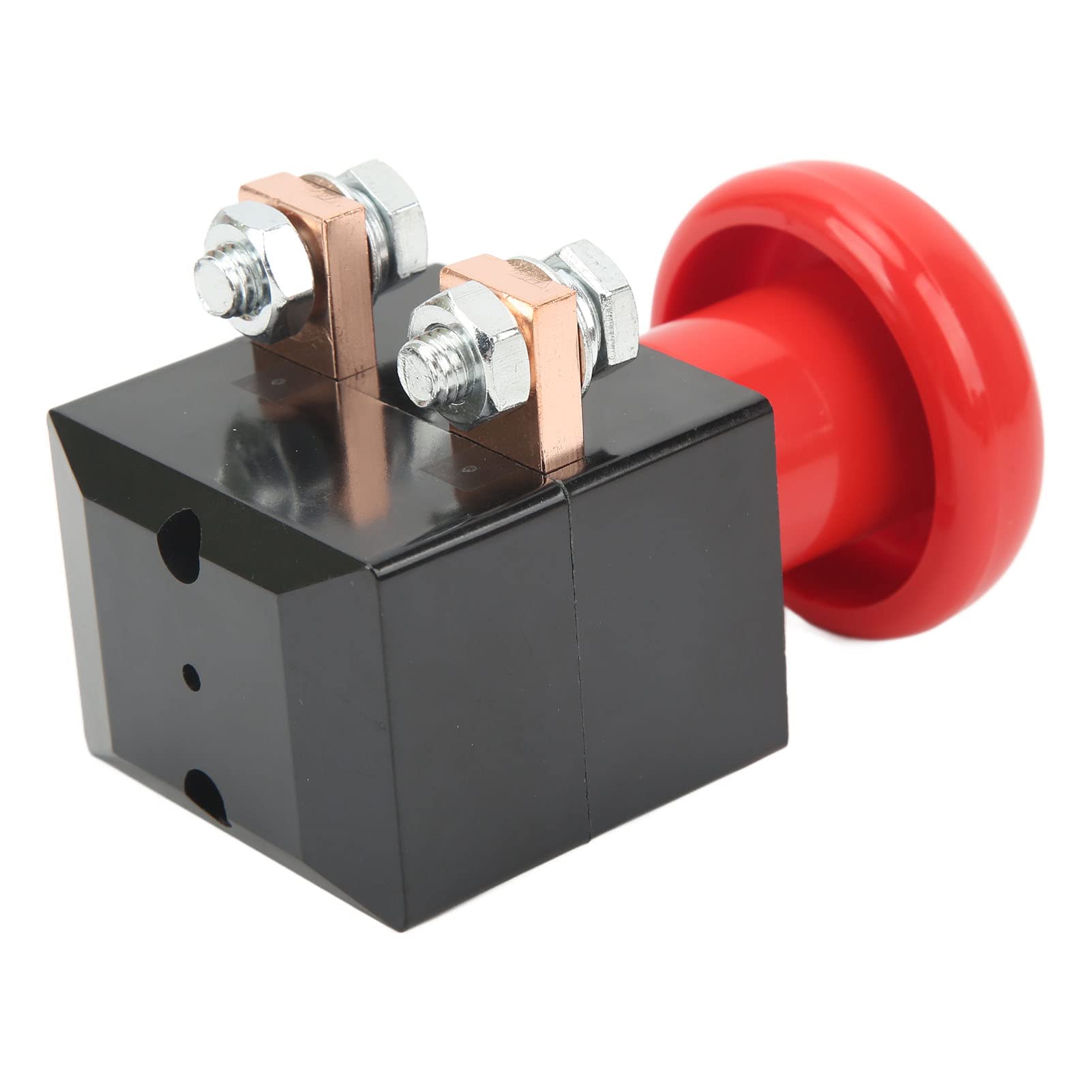 Interruttore di Arresto Emergenza, Impermeabile IP67 con Corrente 220-250A Tensione 12-220V, Pulsante di Sicurezza per Carrelli Elevatori Veicoli Industriali Macchinari Pesanti