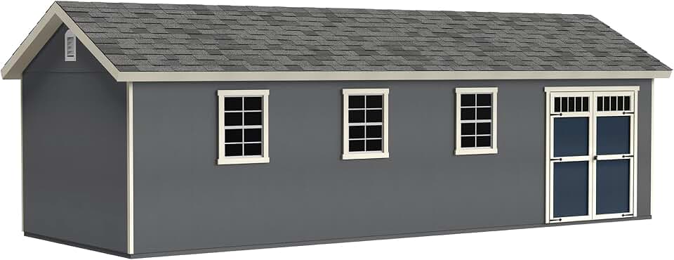Handy Home Products Beachwood 10x28 DIY Storage Shed