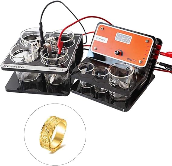 Florchest Jewelry Plating Machine Pen Type Plating Machine Silver Gold Electroplating Processing Tools Used for Gold, Silver, Copper Plating Decoration,3A