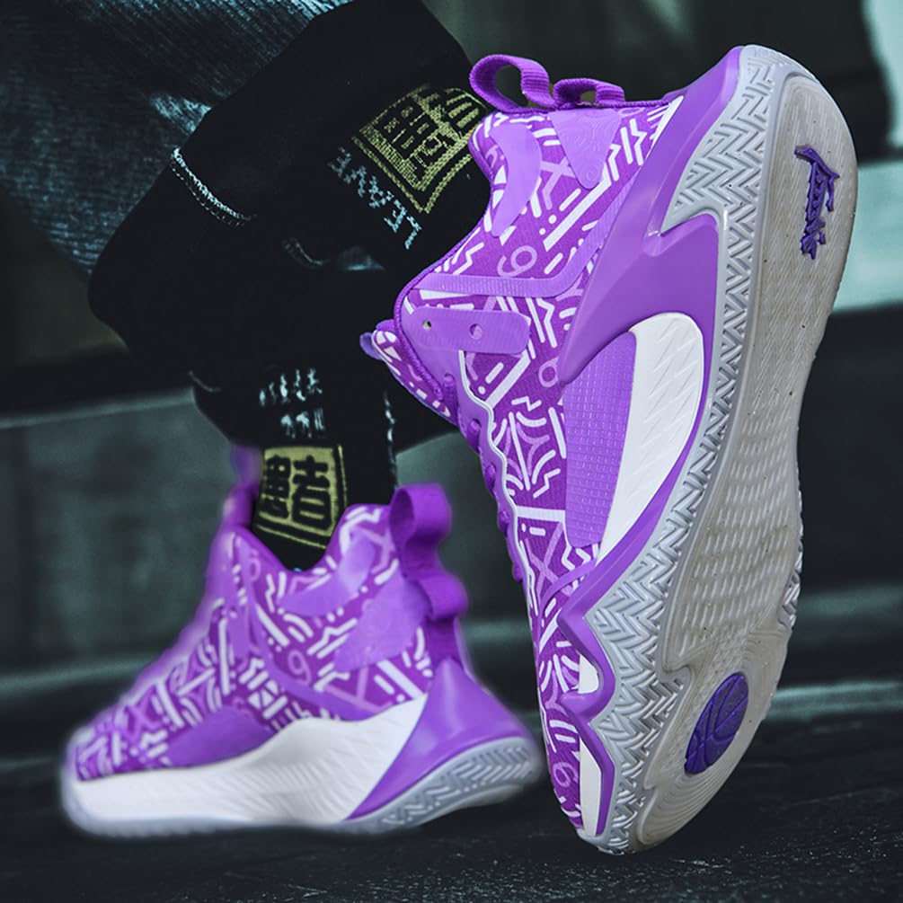 Męskie buty do koszykówki, buty sportowe, lekkie, oddychające, amortyzujące wstrząsy, męskie buty do koszykówki, do biegania, sportowe trampki, Mt D37, 45 EU