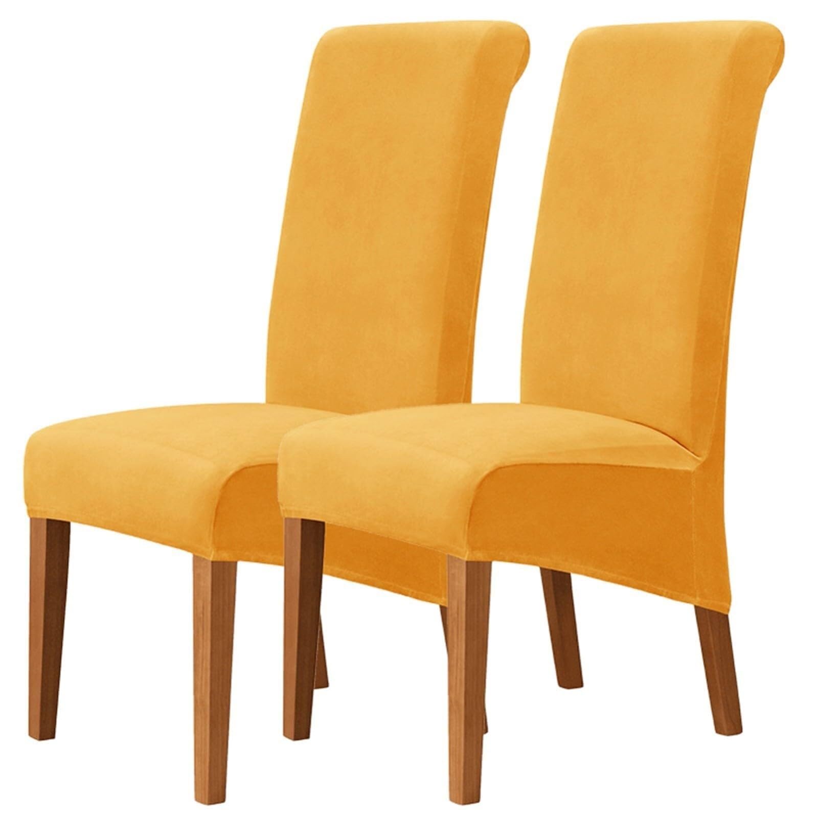 NMVAWIPT Dining Chair Covers, Stretch High-Back Room, For Home Restaurant Living Banquet Four Season, Easy Installation(#8,2Pcs)