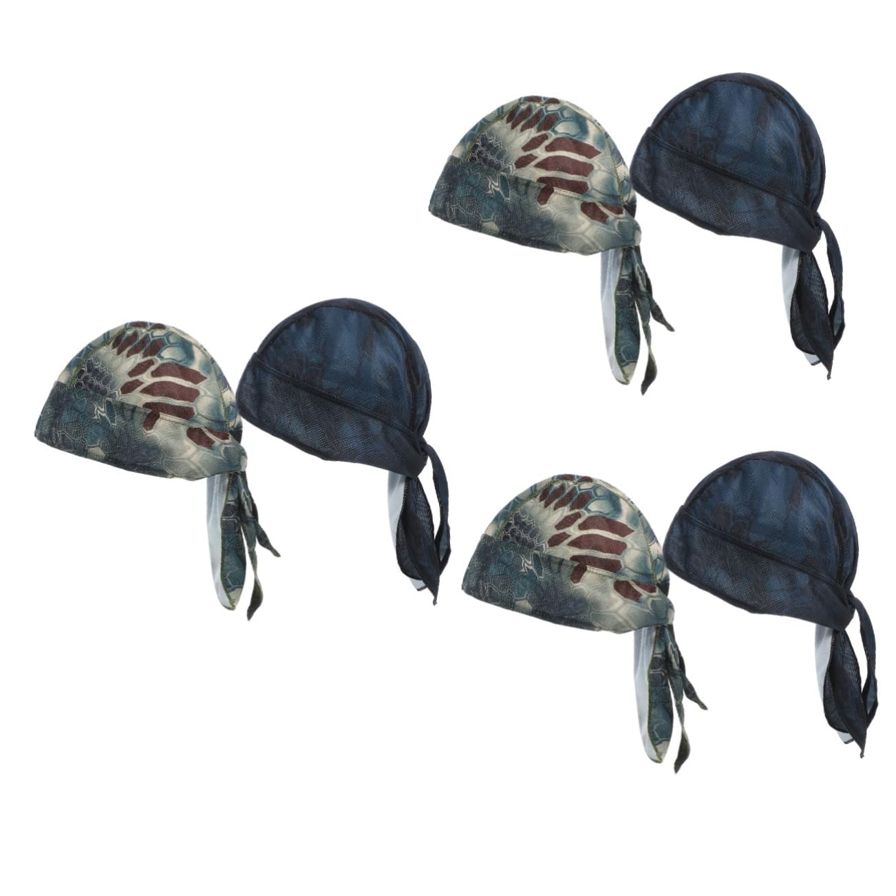 Abaodam Gorra Deportiva Gorra De Onda Sombrero Interior del Casco De La Motocicleta Gorras Onduladas para Mujer Cubierta Interior del Casco Poliéster