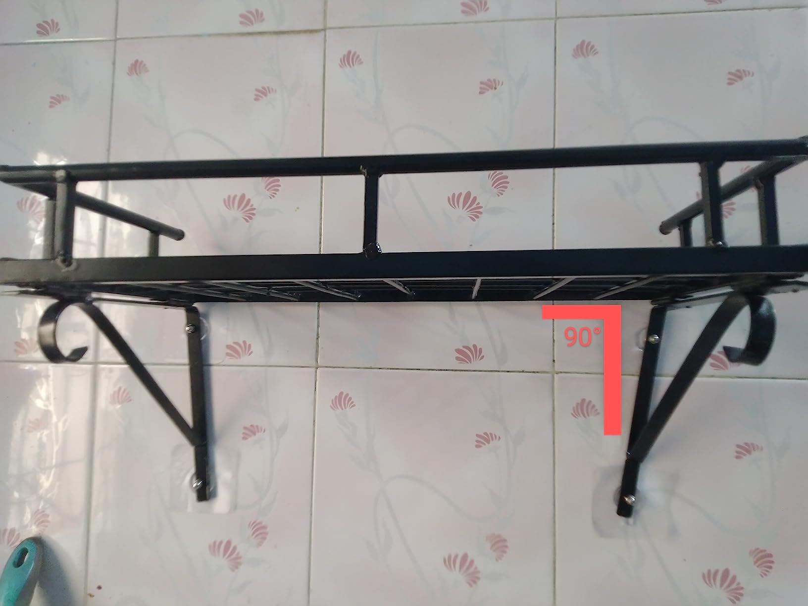 Hanging Pot Rack Pot Pan Rack Wall Mounted Pan And Pot Hanger With 8