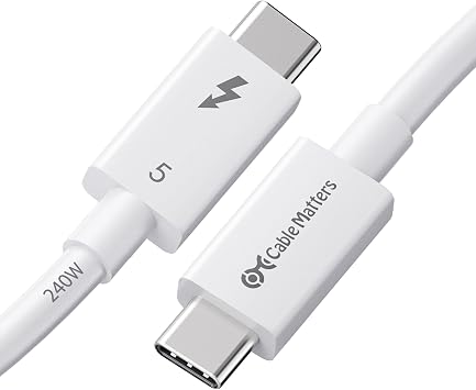 Intel  Cable Matters 80Gbps Thunderbolt 5   1m