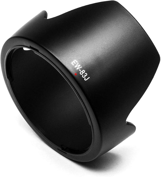 Fotover Replacement EW83J Lens Hood Sun Shade For Canon EFS 1755mm f