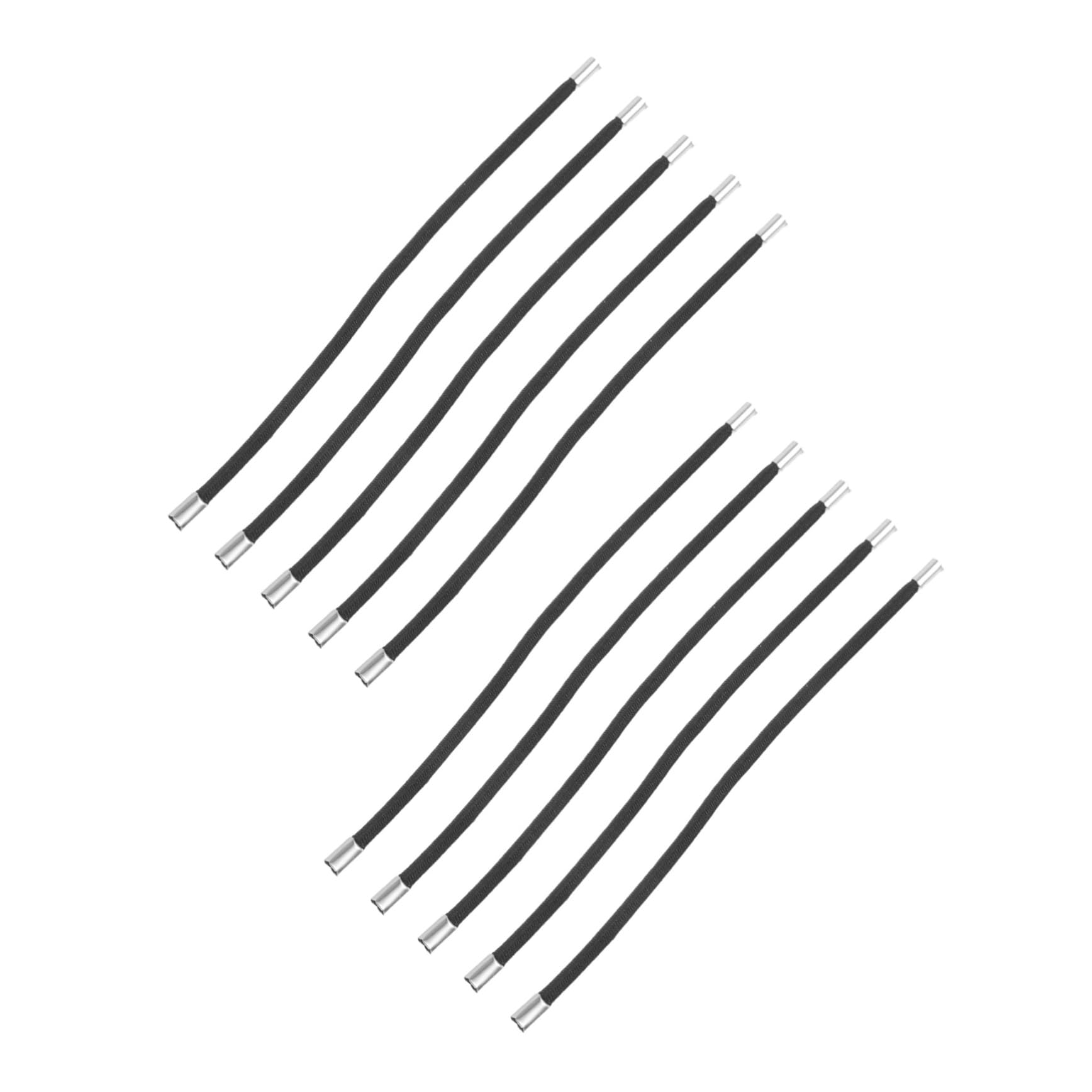 ULDIGI 10pcs Microphone Shock Mount Bands Vibration Rubber Rings for Home Studio and Field Recording Lightweight Easy to Install Durable Elastic Bands for Optimal Sound Quality