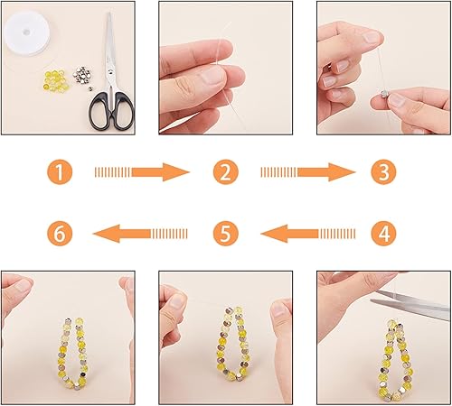 Miniatura 6 de PH PandaHall - Cuentas espaciadoras cuadradas de acero inoxidable