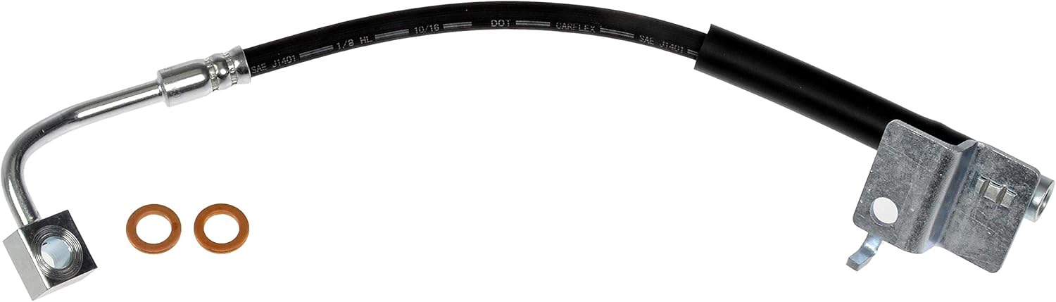 Dorman H622480 Front Passenger Side Brake Hydraulic Hose Compatible with Select Ford Models