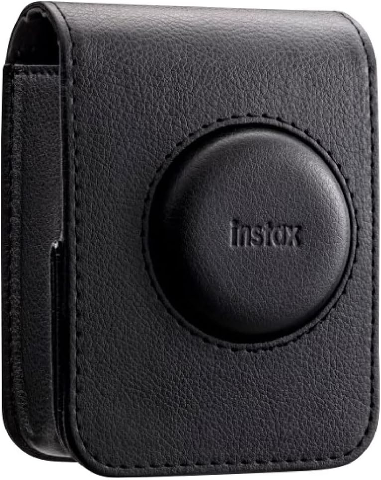 Custodia Rigida Trasparente Per Fujifilm Instax Mini SE Con Tracolla Gatto Rosa - HIYQIN - 6