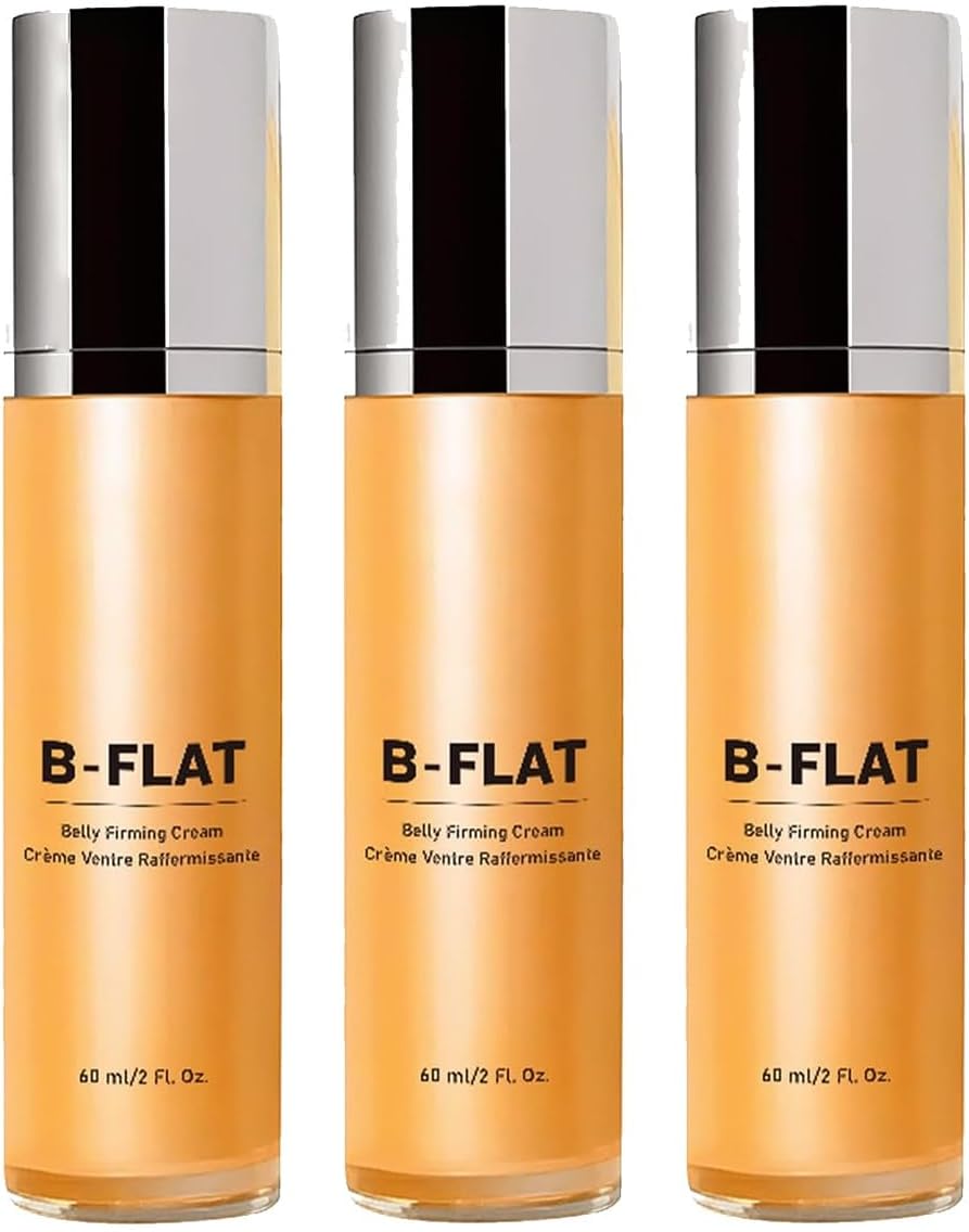 Buikverstevigende Crème, B Flat Buikverstevigende Crème, Striae Crème, Huidverstevigende En Verstevigende Crème For Het Lichaam, Lichaamsbevochtiger, Lotion For De Buik, Verstevigende Bodylotion(3pcs)