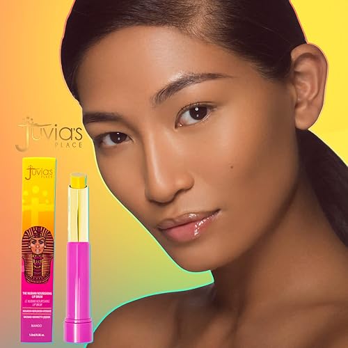Miniatura 7 de Juvia's Place The Nubian Nourishing Lip Balm  Mango  Hidratante Lip Chap, Hidratación de larga duración con aceites de Baobab, Manketti, girasol y