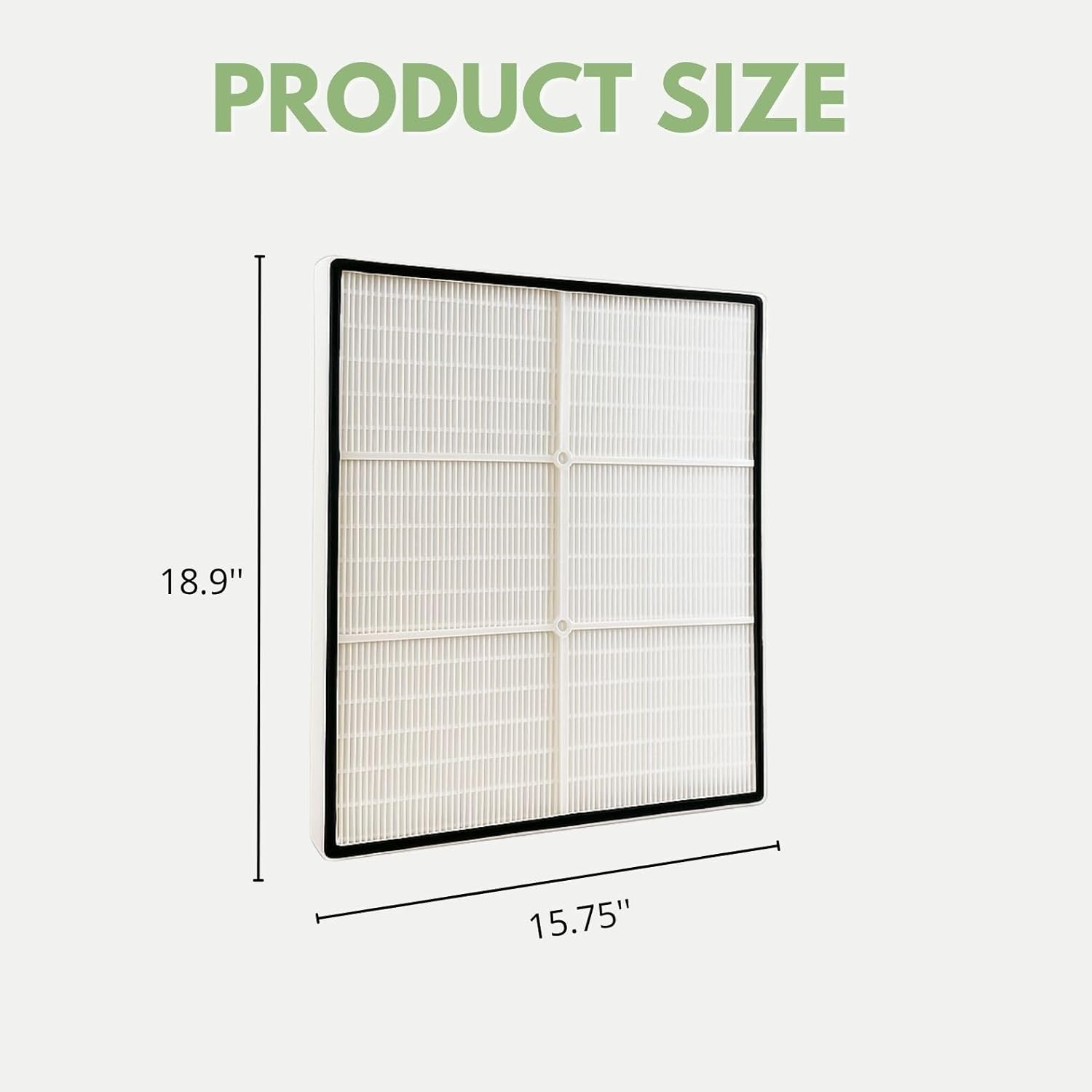 Nispira 1183054K 8171434K True HEPA Carbon Pre Filter for Whirlpool Whispure Air Purifier AP510, AP530, AP450, AP45030HO AP51030K WP500 WP1000 2 Packs