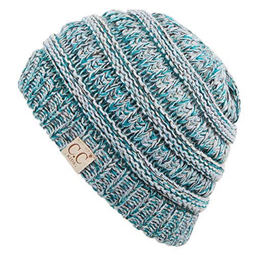 Image of C.C Hatsandscarf Kids Beanie Ages 2-5 Warm Chunky Thick Stretchy Knit Slouch Beanie Skull Hats (YJ-847-KIDS)