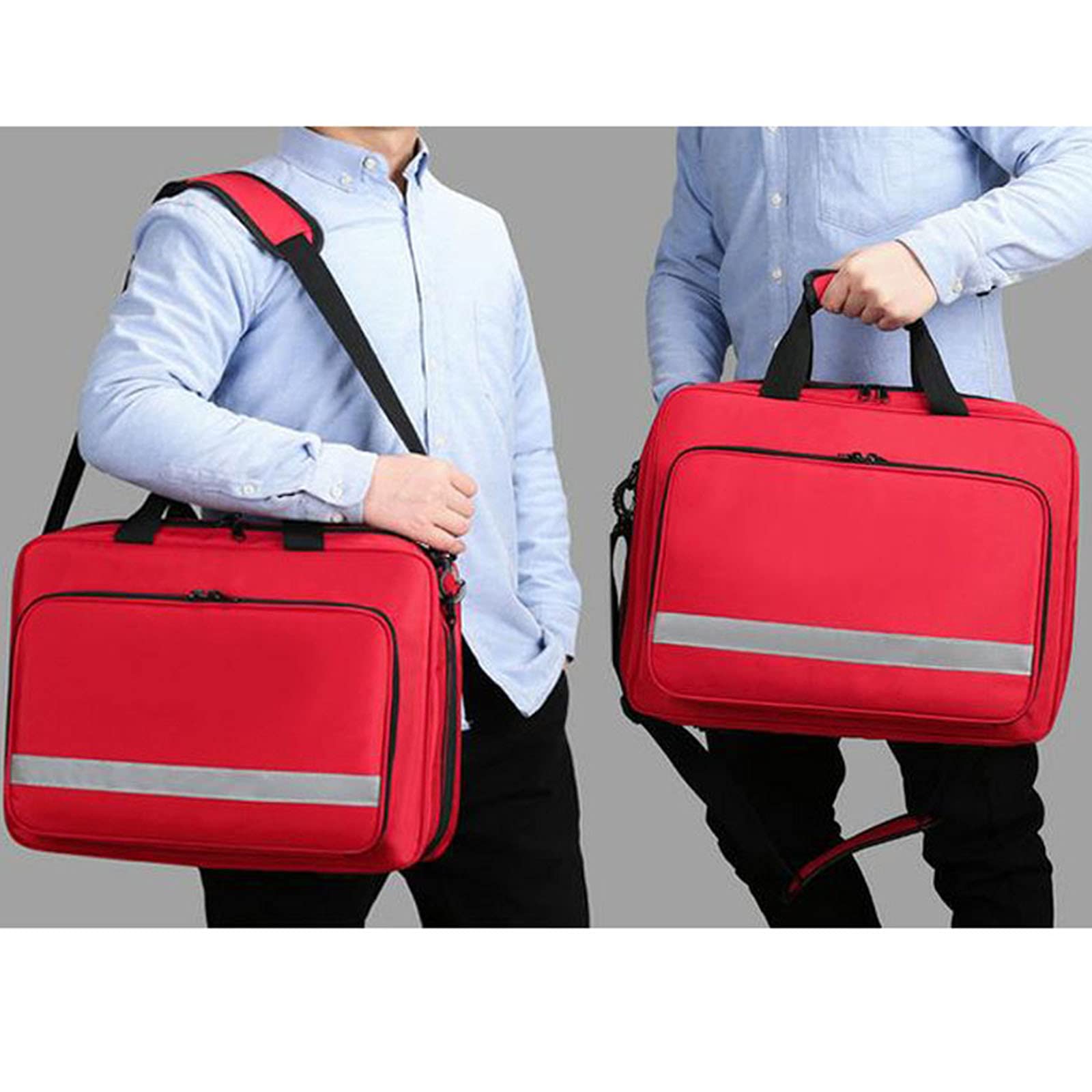 Mochila Botiquín de Primeros auxilio– De Emergencia Ideal para Actividades Al Aire Libre, Bicicleta, Camping, Viajes, Deportes,Mochila De Primeros Auxilios(Solo Bolsa)