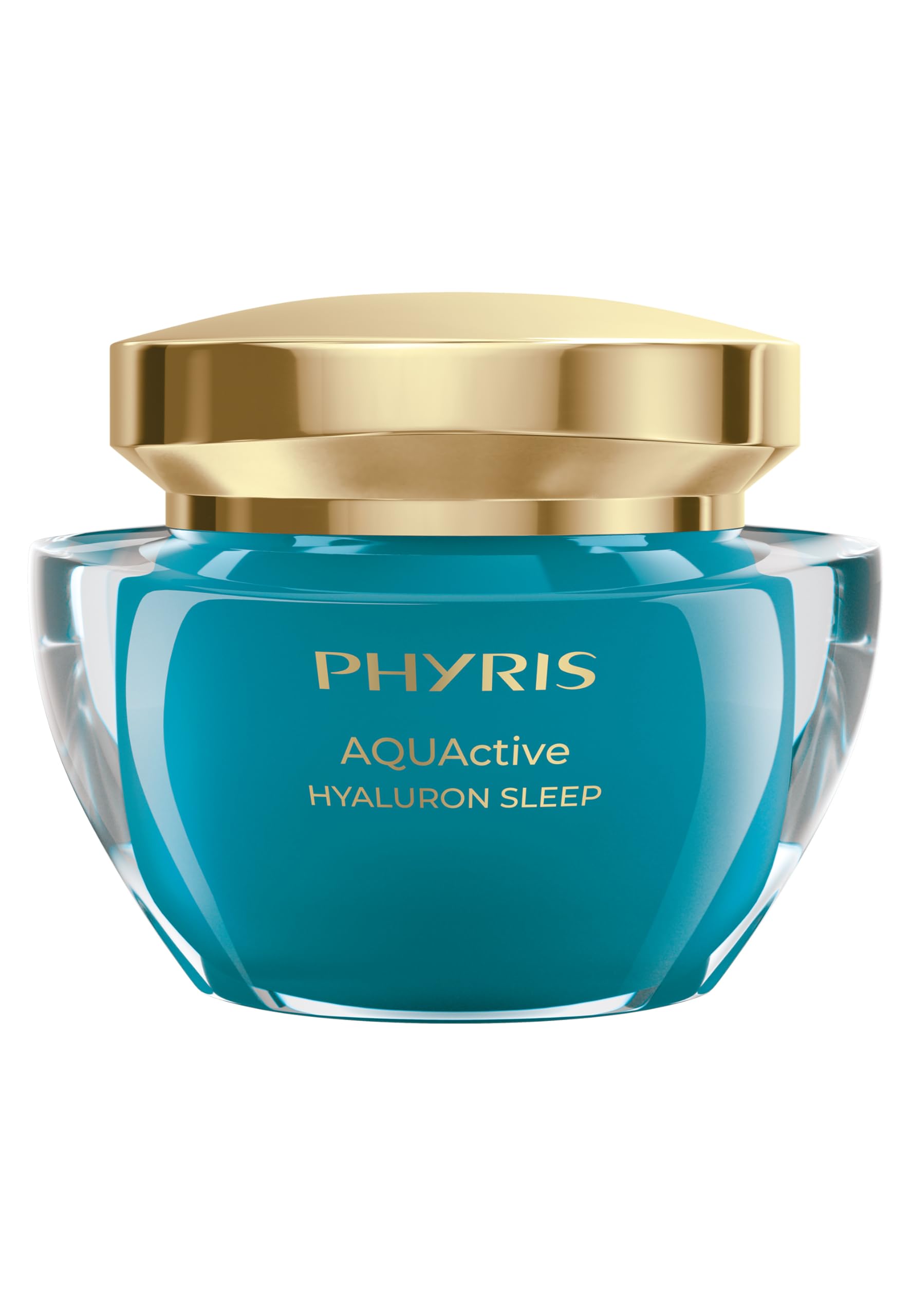 PHYRIS AQUACTIVE Hyaluron Sleep Feuchtigkeitsspendende Nachtcreme 50 ml | Mit Hyaluron, glättende Sleeping Cream für Gesicht, Hals & Dekolleté, regenerierende Nachtpflege